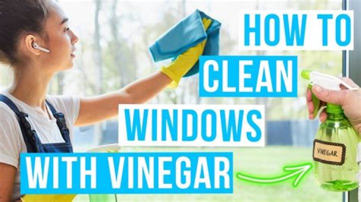 Can you make window cleaner with vinegar?