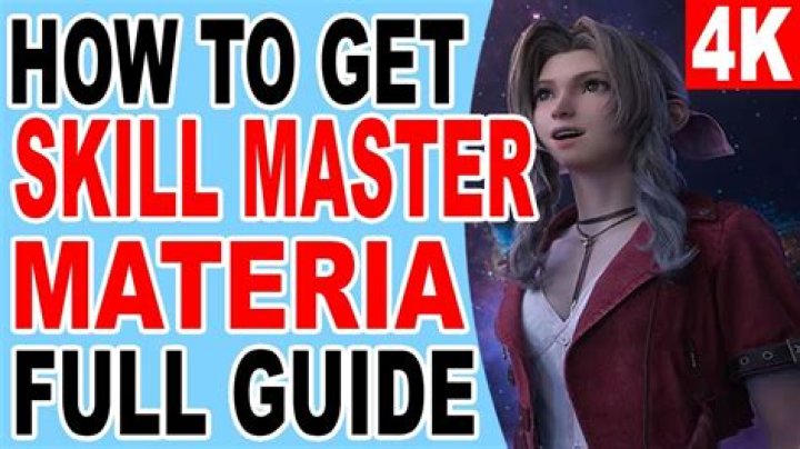 Can you master master Materia?