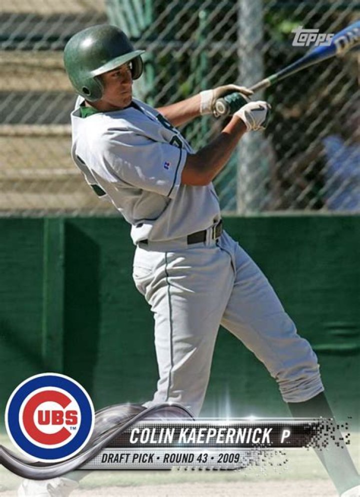Did Colin Kaepernick play baseball professionally?