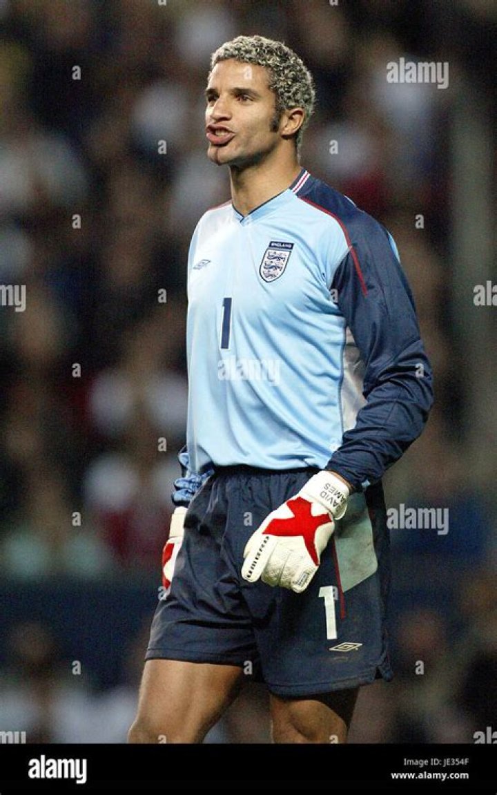 Did David James play for England?