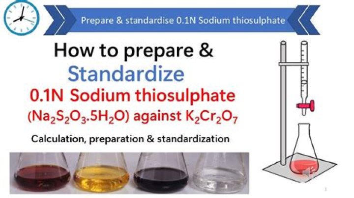 How do you standardize Na2S2O3?