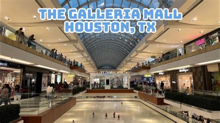 How many stores are in The Galleria Mall Houston?