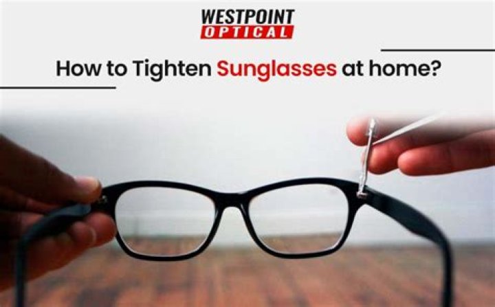 How much does it cost to tighten sunglasses?