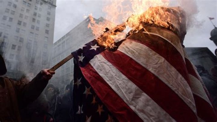 Is burning the flag considered free speech?