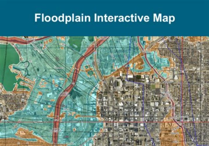 What do FEMA floodplain maps show?