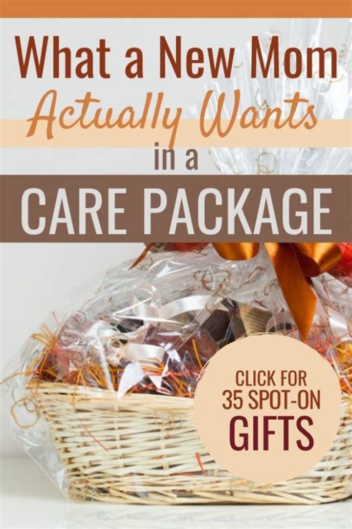 What do you put in a care package for a new mom?