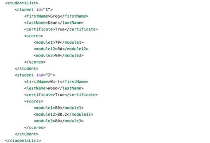 What does XML stand for?