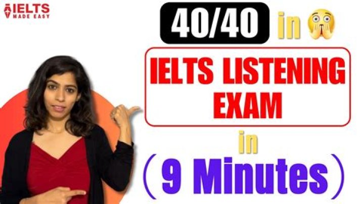 What is 30 out of 40 in IELTS listening?