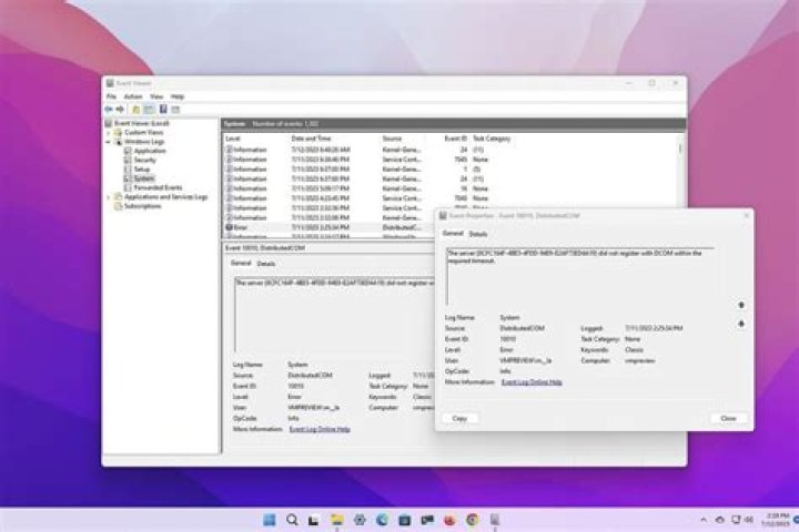 What is Event Log service in Windows?