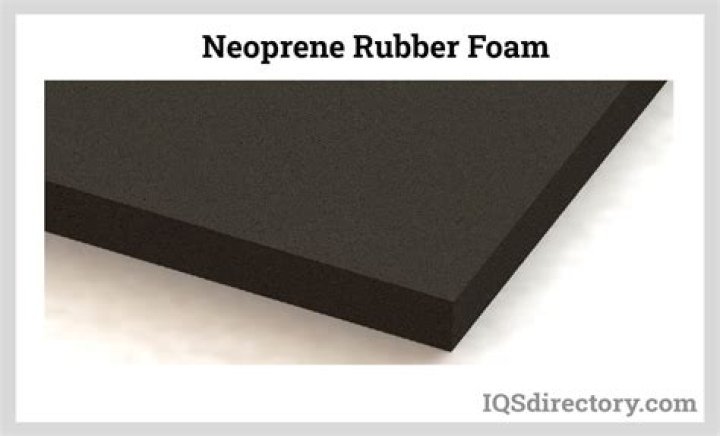 What is the density of neoprene rubber?