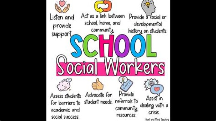 What is the goal of a school social worker?