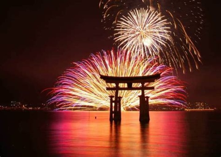 What month are Japanese fireworks?