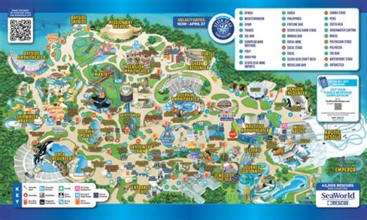 What suburb is SeaWorld in Qld?