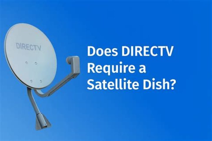 What type of dish does DirecTV use?
