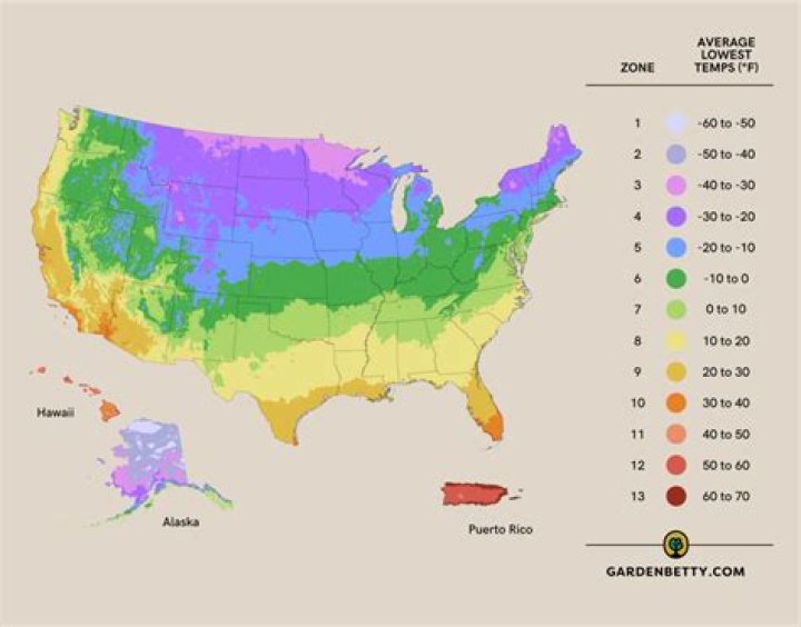 Where is zone 10 in the United States?