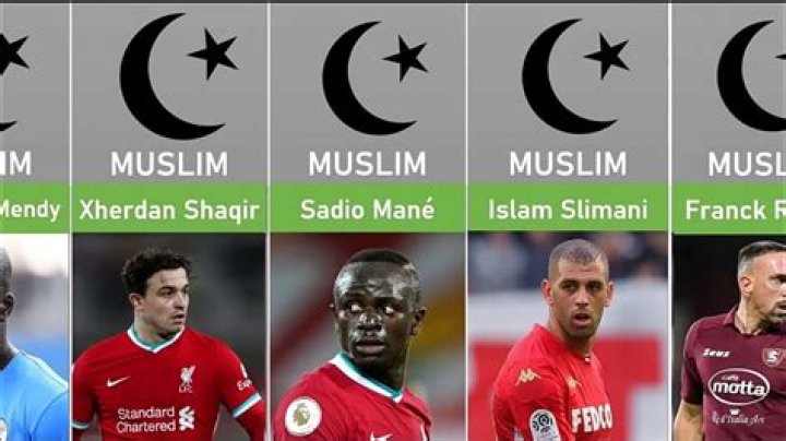 Which famous footballers are Muslim?