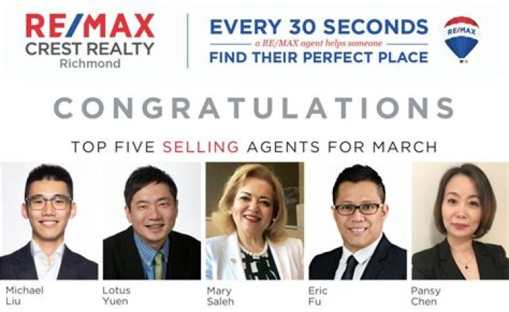 Who is the top selling real estate agent?