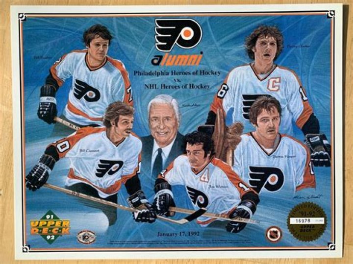 Who played for the Flyers in the 80s?